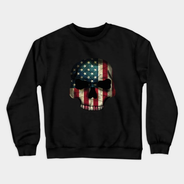 American Flag Skull Crewneck Sweatshirt by EpicMums